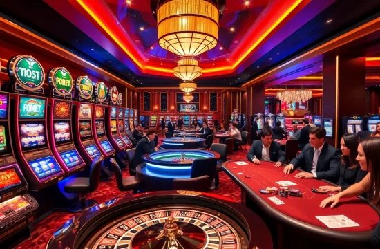 Experience the thrill at a nouveau casino en ligne 2026 with vibrant gaming and luxurious atmosphere.